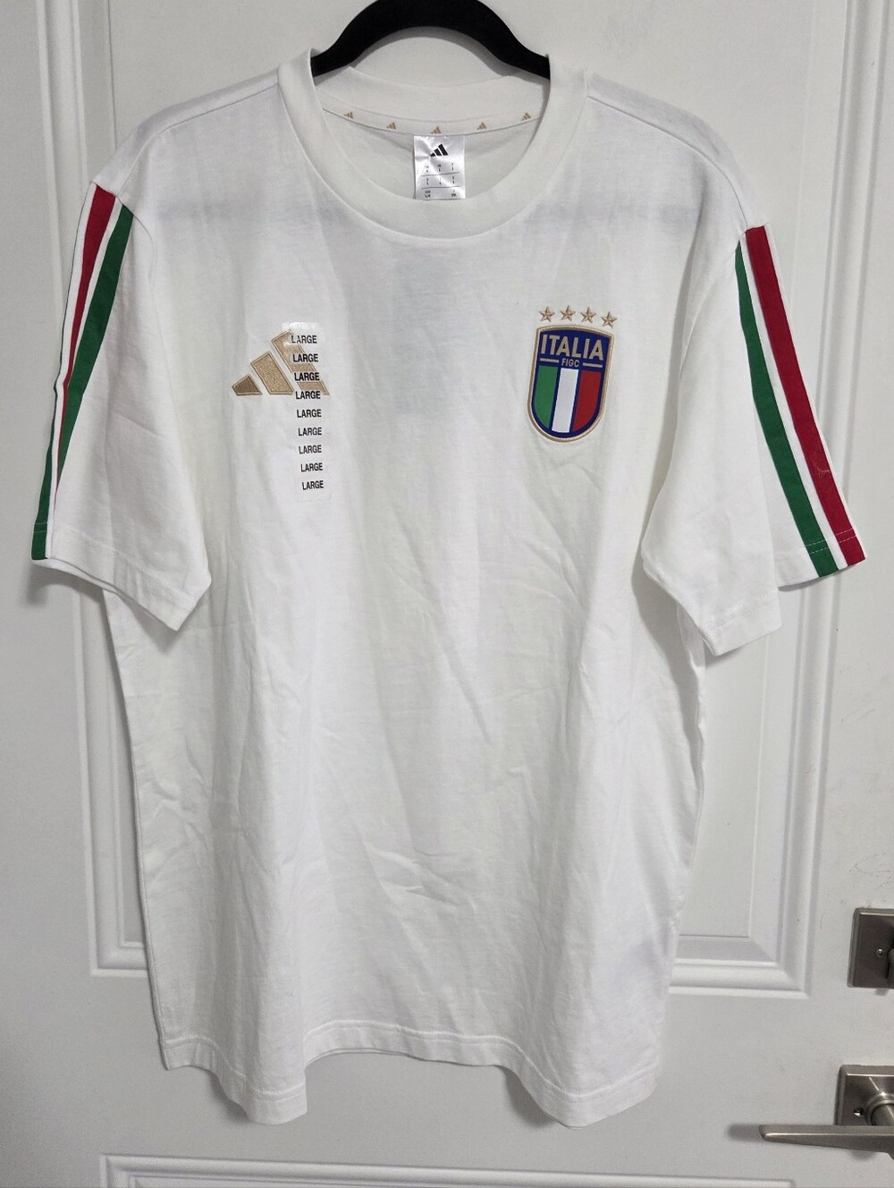 NWT - Adidas Italy DNA Men's T Shirt - Size L